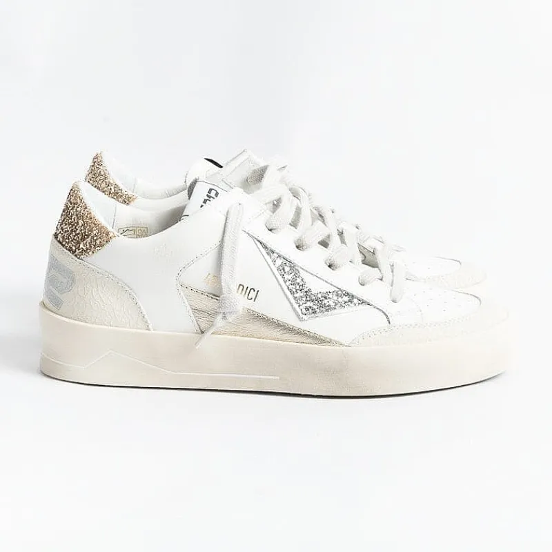 4B12 - Sneakers - Kyle D843 - Bianco Platino<Collezione Scarpe Donna Sneakers