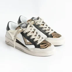4B12 - Sneakers - Kyle D848 - Zebrato Nero<Collezione Scarpe Donna Sneakers