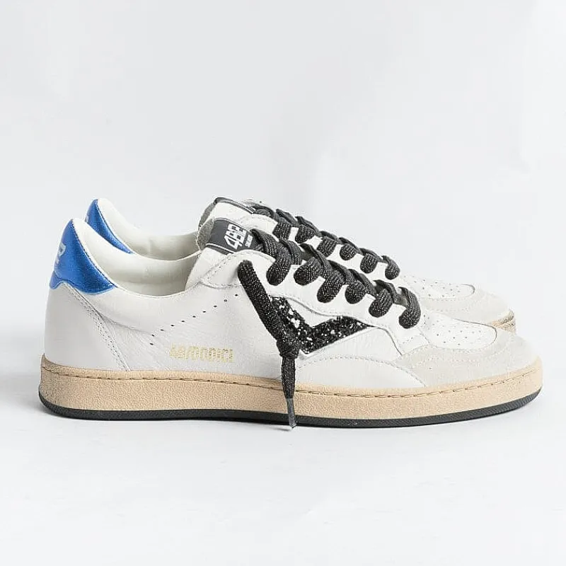 4B12 - Sneakers - Play D134 - Bianco Bluette<Collezione Scarpe Donna Sneakers