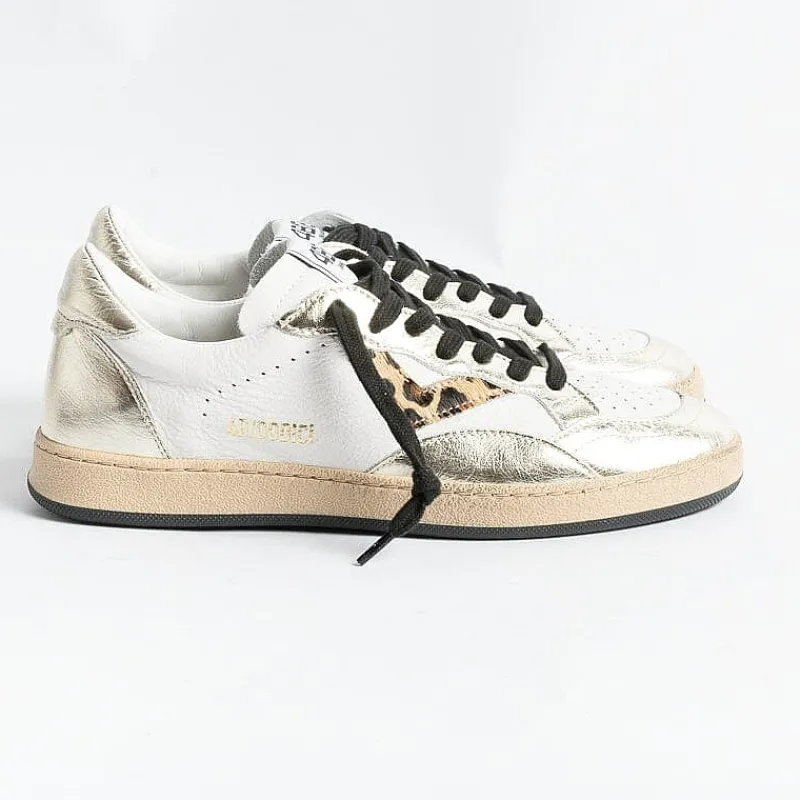 4B12 - Sneakers - Play D139 - Platino Leo<Collezione Scarpe Donna Sneakers