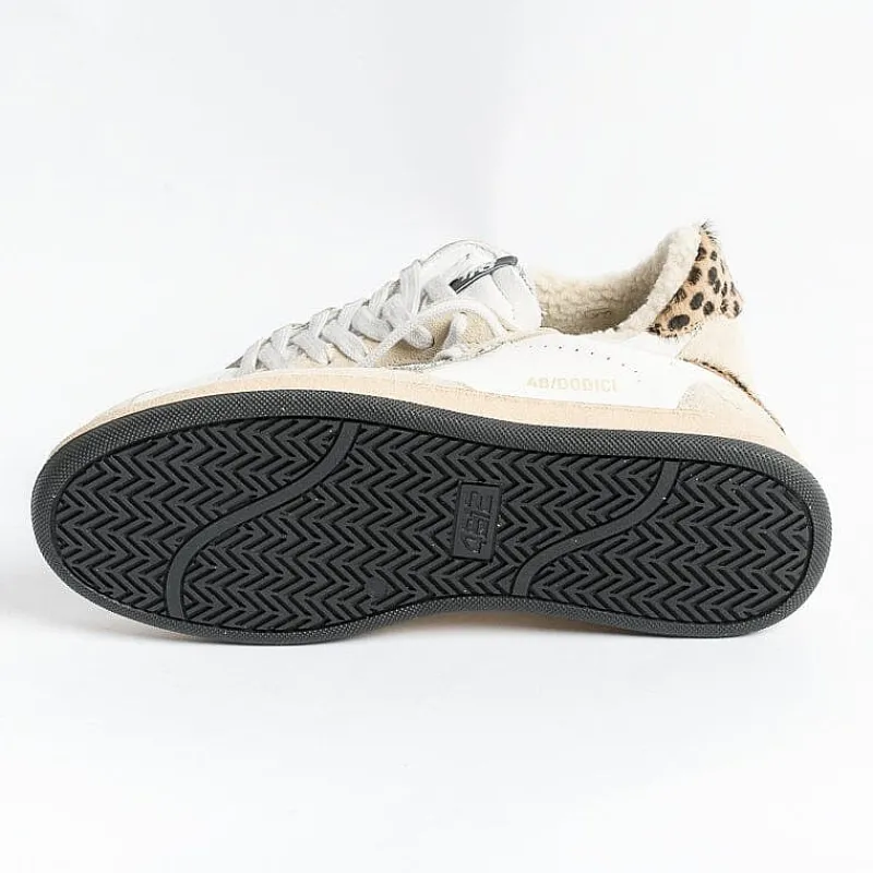 4B12 - Sneakers - Play New D132 - Bianco Crema<Collezione Scarpe Donna Sneakers
