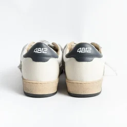 4B12 - COLLEZIONE UOMO 4B12 - Sneakers - Play U38 - Bianco Navy<Collezione Scarpe Uomo Sneakers
