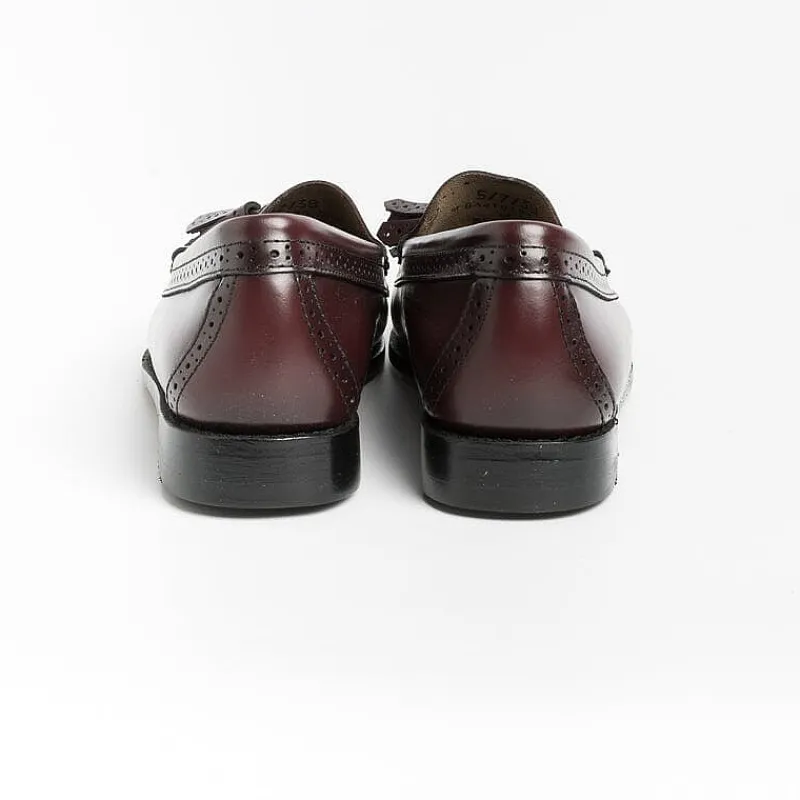 G.H. BASS - Collezione Donna Bass - Mocassino - Ba10 - Pelle Bordeaux<Collezione Scarpe Donna Mocassini
