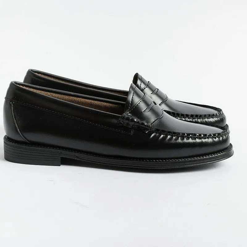 G.H. BASS - Collezione Donna Bass - Mocassino - Pelle Nero<Collezione Scarpe Donna Mocassini