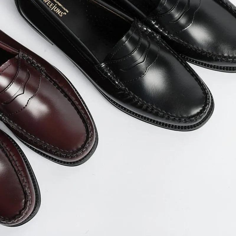 G.H. BASS - Collezione Donna Bass - Mocassino - Pelle Nero<Collezione Scarpe Donna Mocassini