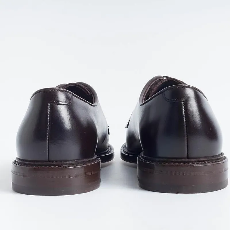 Berwick 1707 - 5137 - Derby - Cross Moka<Collezione Scarpe Uomo Allacciate