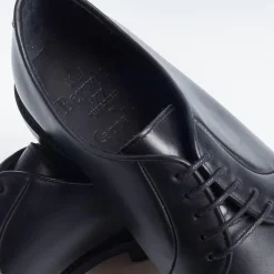 Berwick 1707 - 5137 - Derby - Cross Negro (Interno Sfoderato)<Collezione Scarpe Uomo Allacciate