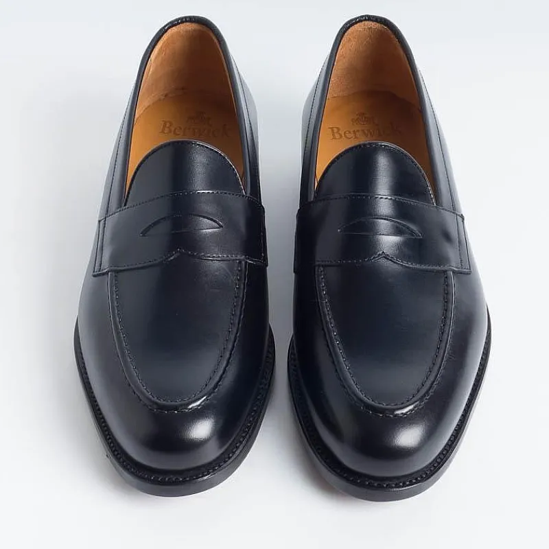 Berwick 1707 - 9628 - Mocassino - Boxcalf Nero<Collezione Scarpe Uomo Mocassini