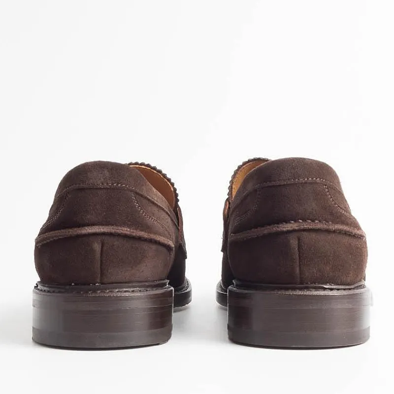 Berwick 1707 - 11053 - Mocassino - Camoscio Testa Di Moro<Collezione Scarpe Uomo Mocassini