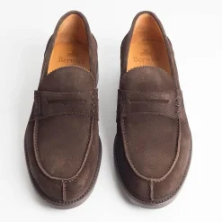 Berwick 1707 - 11053 - Mocassino - Camoscio Testa Di Moro<Collezione Scarpe Uomo Mocassini