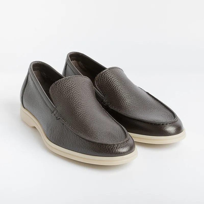 Berwick 1707 - 5365 - Mocassino - Pelle Testa Di Moro<Collezione Scarpe Uomo Mocassini
