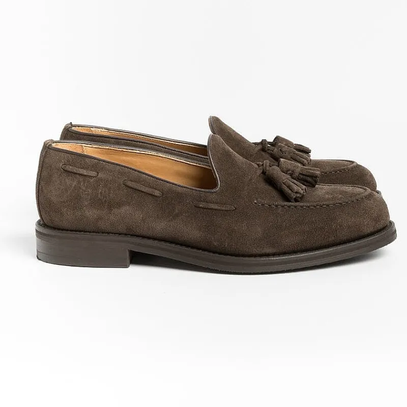 Berwick 1707 - 8491 - Mocassino Nappine - Camoscio Testa Di Moro<Collezione Scarpe Uomo Mocassini