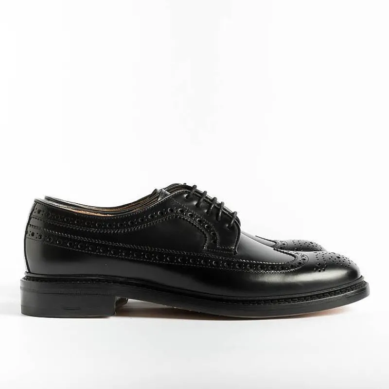 Berwick 1707 - 5273 Derby - Rois Nero<Collezione Scarpe Uomo Allacciate