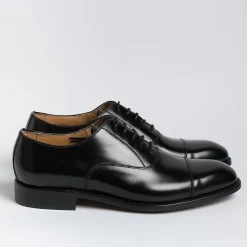 Berwick 1707 - Francesina - 5217- Antik Nero<Collezione Scarpe Uomo Cerimonia
