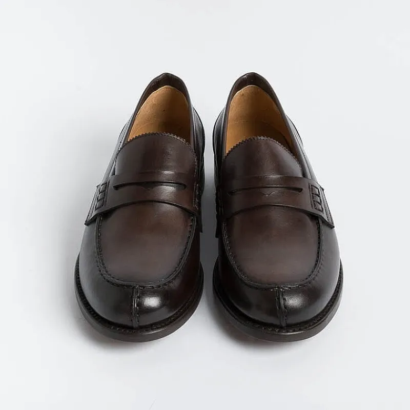 BERWICK 1707 - Collezione Donna Berwick 1707 - Mocassino Donna 175 - Testa Di Moro<Collezione Scarpe Donna Mocassini