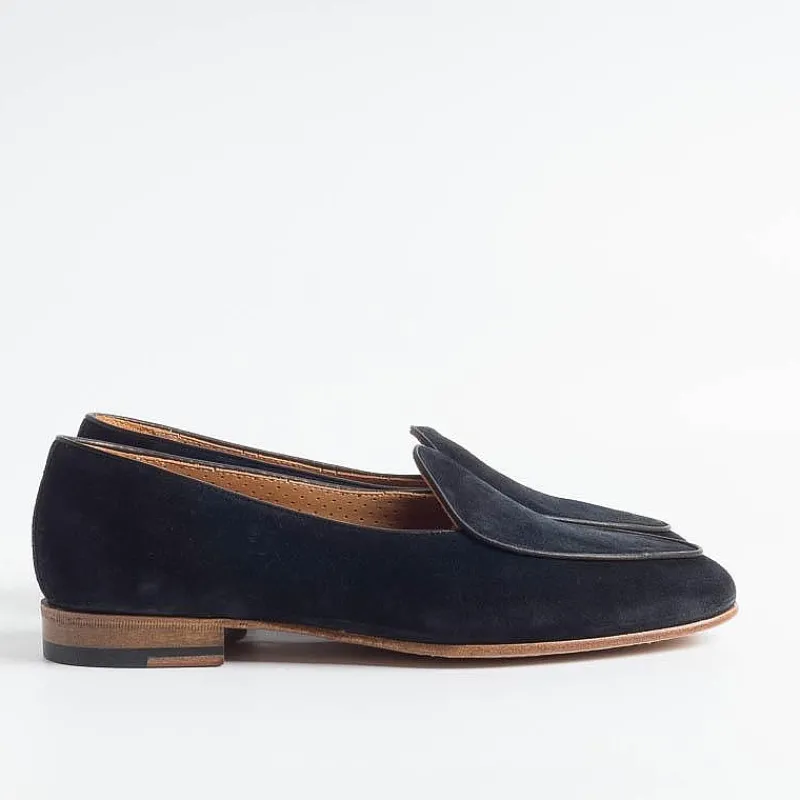 BERWICK 1707 - Collezione Donna Berwick 1707 - Mocassino Donna 170 - Camoscio Nero<Collezione Scarpe Donna Mocassini