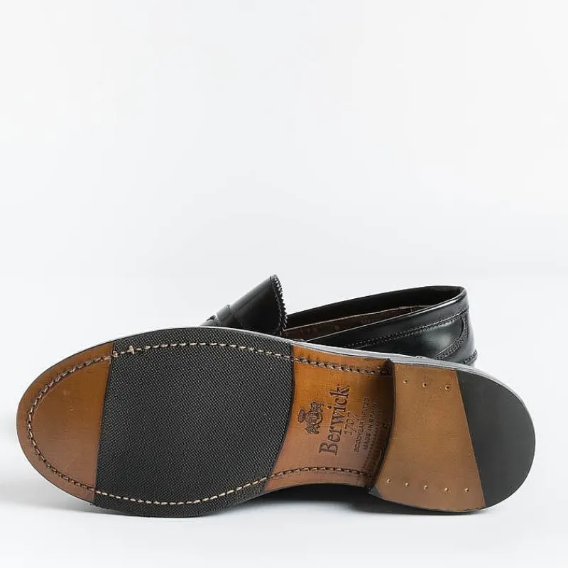 BERWICK 1707 - Collezione Donna Berwick 1707 - Mocassino Donna 175 - Nero Gomma<Collezione Scarpe Donna Mocassini