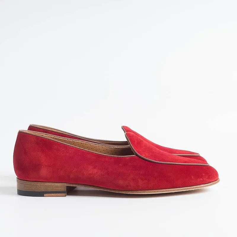 BERWICK 1707 - Collezione Donna Berwick 1707 - Mocassino Donna 170 - Camoscio Melograno<Collezione Scarpe Donna Mocassini