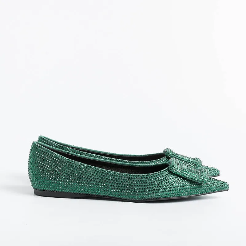 BIBI LOU - Ballerina - 710Z00Vk - Verde<Collezione Scarpe Donna Ballerine