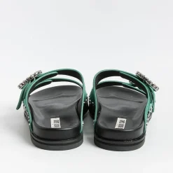 BIBI LOU - Sandali Bassi - 506Z Verde<Collezione Scarpe Donna Sandali Bassi
