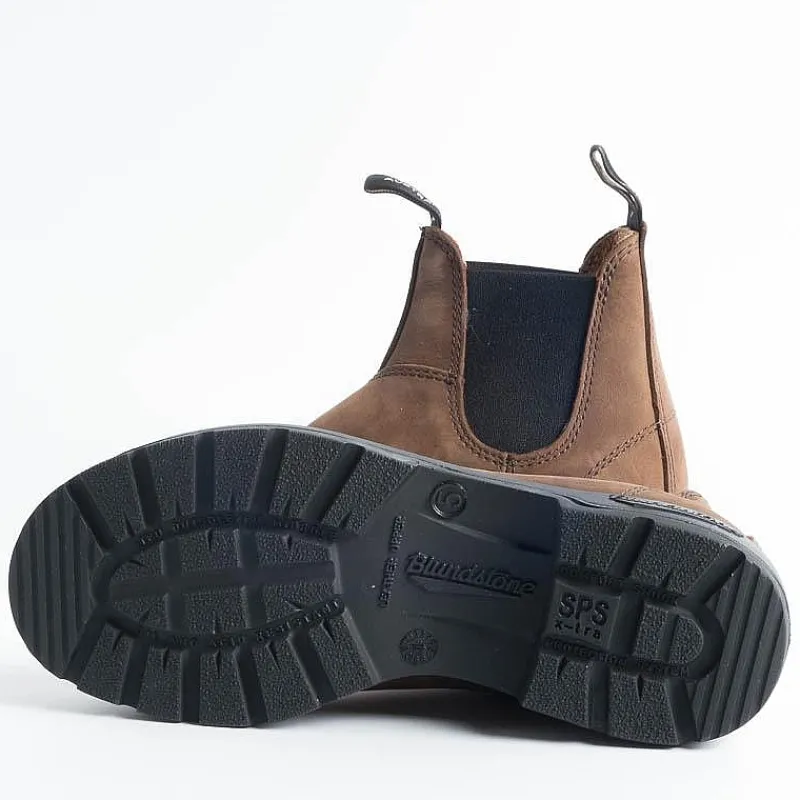 Blundstone - Stivaletto 1620 - Brown Nabuck<Collezione Scarpe Uomo Polacchi
