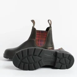 Blundstone - Stivaletto 2100 - Marrone Quadri Rosso<Collezione Scarpe Donna Stivaletti
