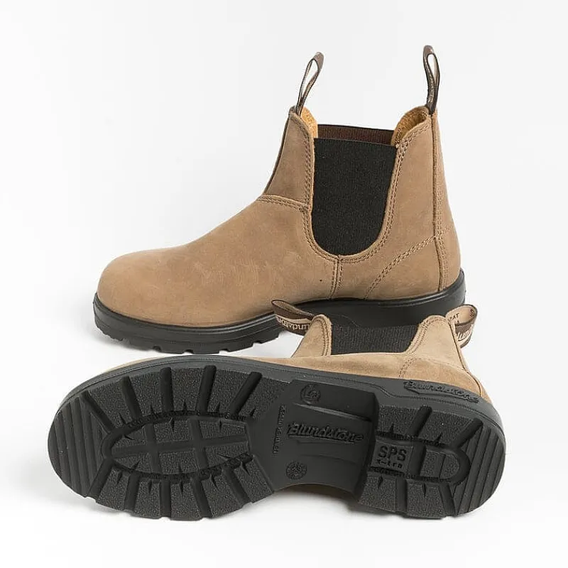 Blundstone - Stivaletto - 2344 - Beige Nabuck<Collezione Scarpe Uomo Polacchi