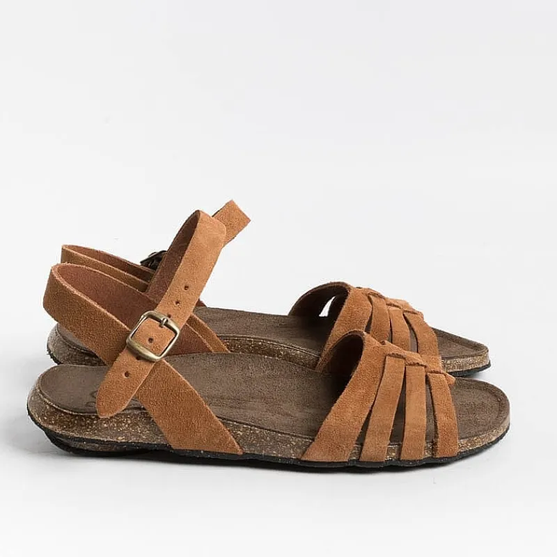 BOSABO - Sandali Bassi - 478 - Nocciola<Collezione Scarpe Donna Sandali Bassi