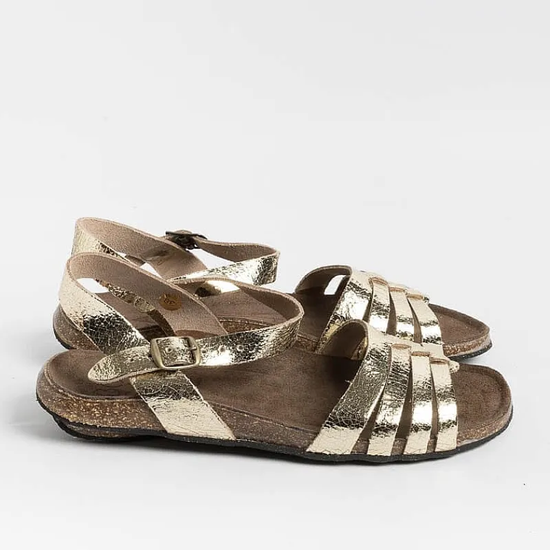BOSABO - Sandali Bassi - 478 - Old Metal Oro<Collezione Scarpe Donna Sandali Bassi