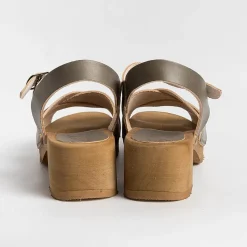 BOSABO - Sandali Con Tacco- 457 - Kaki<Collezione Scarpe Donna Sandali Con Tacco