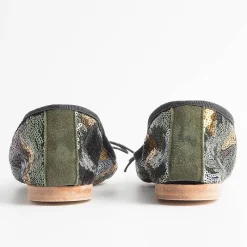 BY A - Ballerina - 4111 - Paillettes Militare<Collezione Scarpe Donna Ballerine