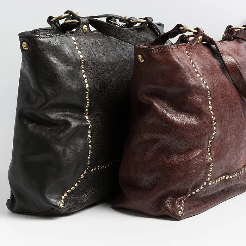 Campomaggi - Borsa A Spalla - 36200 - Nero<Collezione Borse Donna Borse A Tracolla
