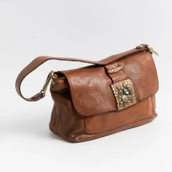 Campomaggi - Borsa A Spalla - 35860 - Cognac<Collezione Borse Donna Borse A Spalla