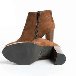 CAPPELLETTO 1948 - Stivaletto Viki2 Elisa - Camoscio Castagno<Collezione Scarpe Donna Stivaletti