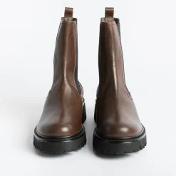 CAPPELLETTO 1948 Cappellettoshop - Stivaletto - Gange S3501 - Pelle Cacaoc<Collezione Scarpe Donna Stivaletti