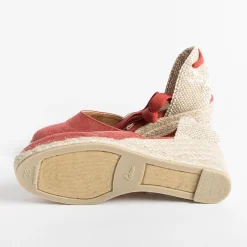 CASTAÑER Castaner - Sandali Con Tacco - Espadrillas - Carina6 - Rosso<Collezione Scarpe Donna Sandali Con Tacco