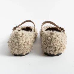 CHEVILLE - Ballerina - Nelda Na - Ricciolo Beige<Collezione Scarpe Donna Ballerine