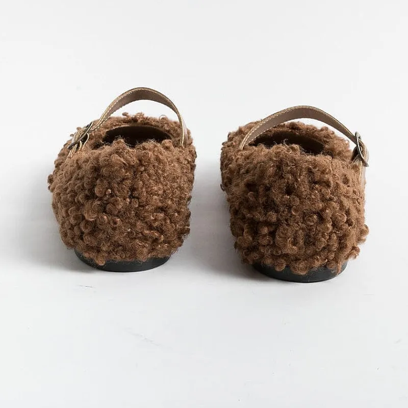 CHEVILLE - Ballerina - Nelda Na - Ricciolo Biscotto<Collezione Scarpe Donna Ballerine