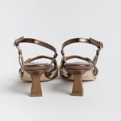 CHEVILLE - Sandali Con Tacco - Clizia - Bronzo Oro<Collezione Scarpe Donna Sandali Con Tacco