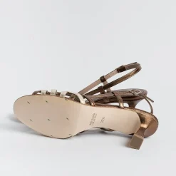 CHEVILLE - Sandali Con Tacco - Clizia - Bronzo Oro<Collezione Scarpe Donna Sandali Con Tacco