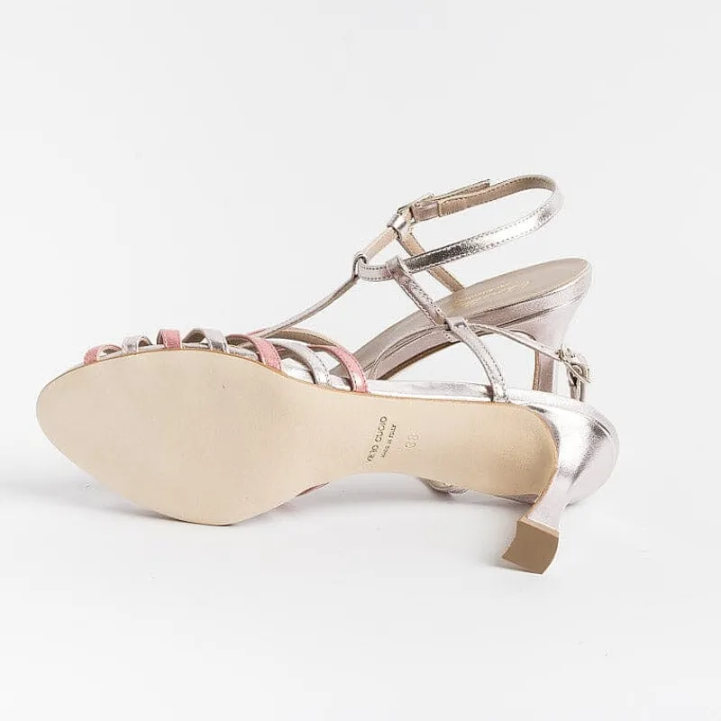 CHEVILLE - Sandali Con Tacco - Ofelia - Rosa Orchidea<Collezione Scarpe Donna Sposa