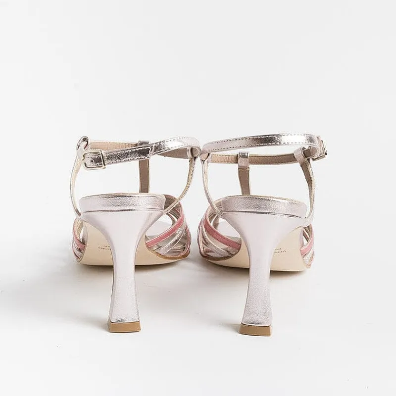 CHEVILLE - Sandali Con Tacco - Ofelia - Rosa Orchidea<Collezione Scarpe Donna Sposa