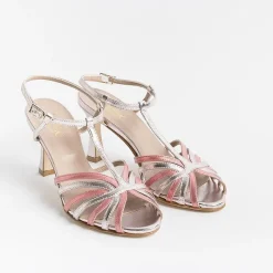 CHEVILLE - Sandali Con Tacco - Ofelia - Rosa Orchidea<Collezione Scarpe Donna Sposa