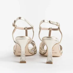 CHEVILLE - Sandali Con Tacco - Ofelia - Platino<Collezione Scarpe Donna Sposa