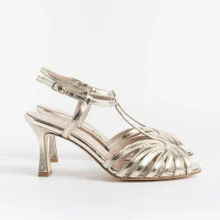 CHEVILLE - Sandali Con Tacco - Ofelia - Platino<Collezione Scarpe Donna Sandali Con Tacco