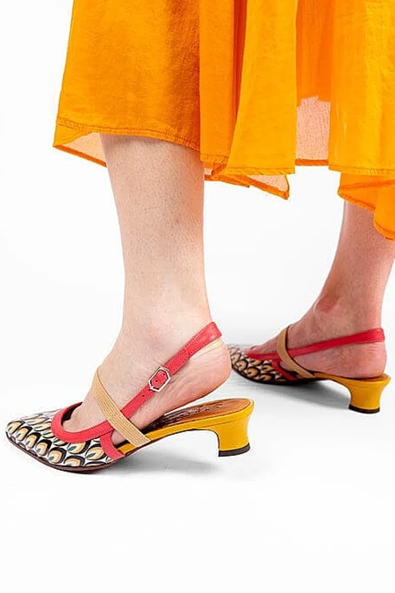 CHIE MIHARA - Collezione Donna Chie Mihara - Sling Back - Haya - Fucsia/ Multi<Collezione Scarpe Donna Sling Back