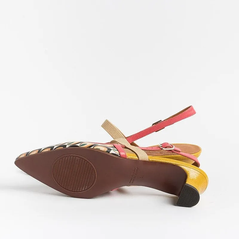 CHIE MIHARA - Collezione Donna Chie Mihara - Sling Back - Haya - Fucsia/ Multi<Collezione Scarpe Donna Sling Back