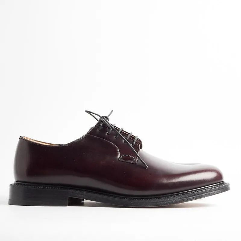 Church's - Derby - Shannon - Burgundy<Collezione Scarpe Uomo Allacciate