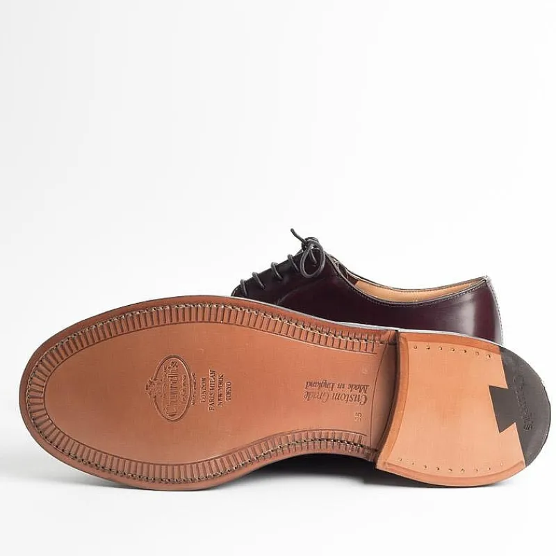 Church's - Derby - Shannon - Burgundy<Collezione Scarpe Uomo Allacciate