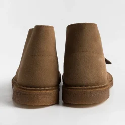 CLARKS - Collezione Uomo Clarks - Polacco - Cola - Camoscio Cola<Collezione Scarpe Uomo Polacchi